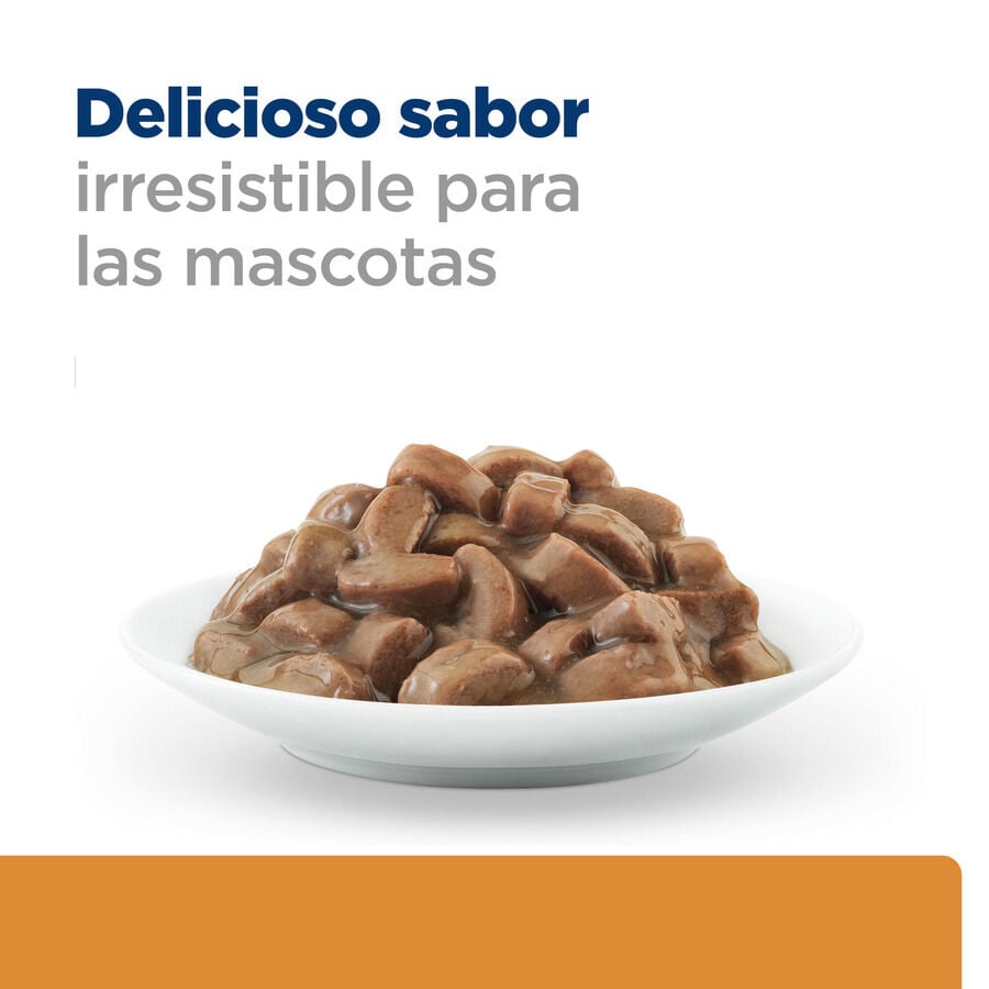 12 sobres x 85 g Hill's Prescription k/d Diet Kidney Care Salm&oacute;n sobre en salsa para gatos, , large indicador imagen numero 8